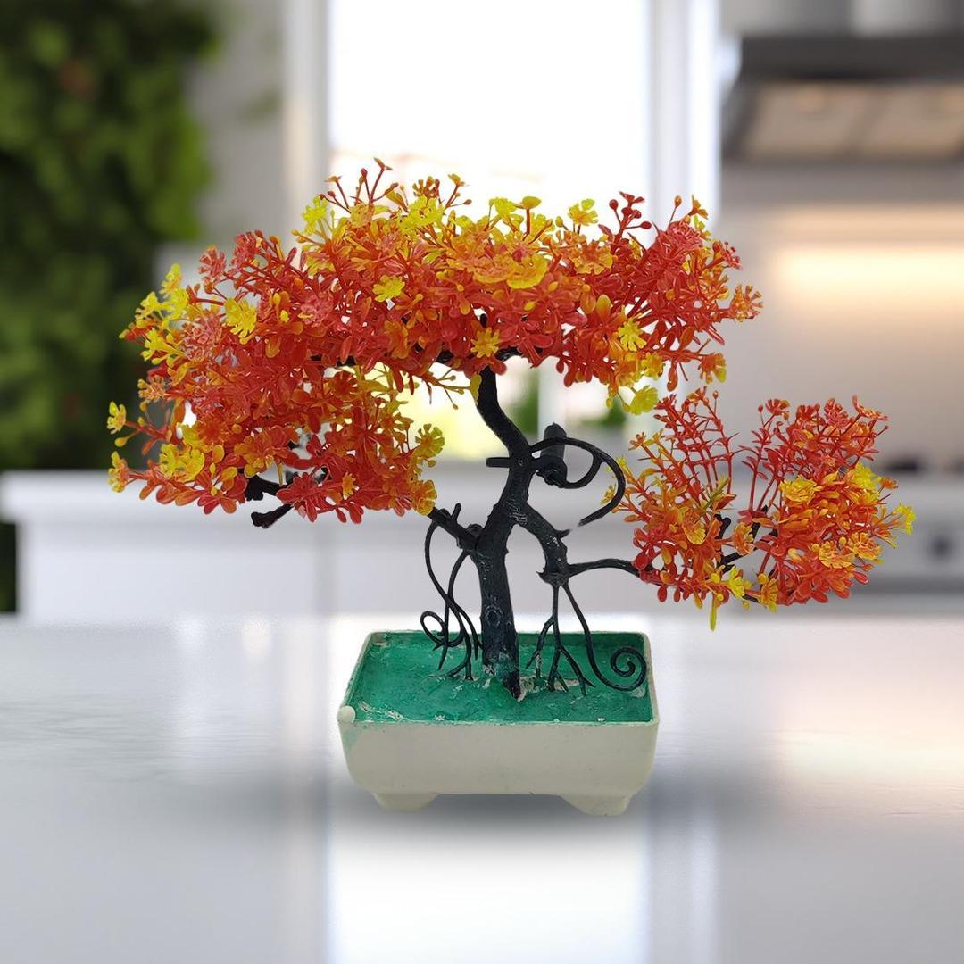 Artificial Bonsai Trees â Pack of 1 Elegant Mini Plants