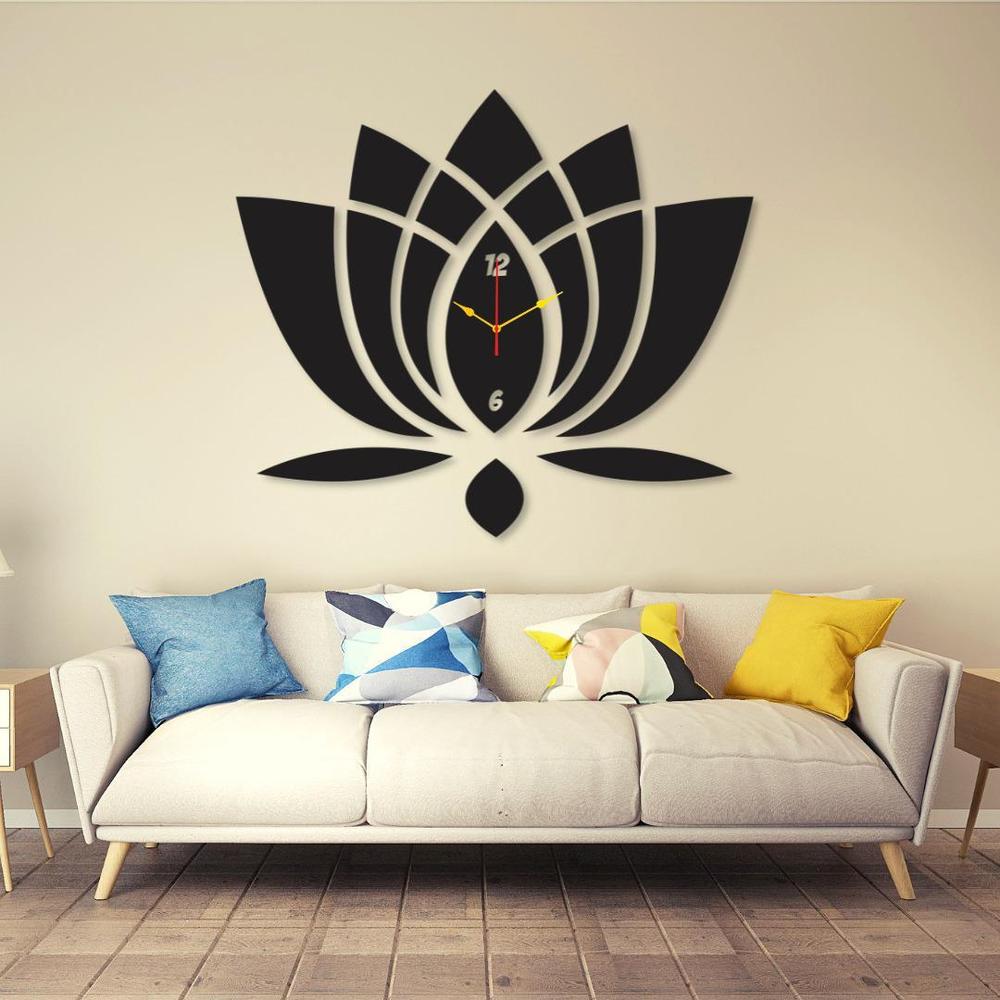 Flower Round Analogue Wall Clock â Blooming Elegance on Your Wall