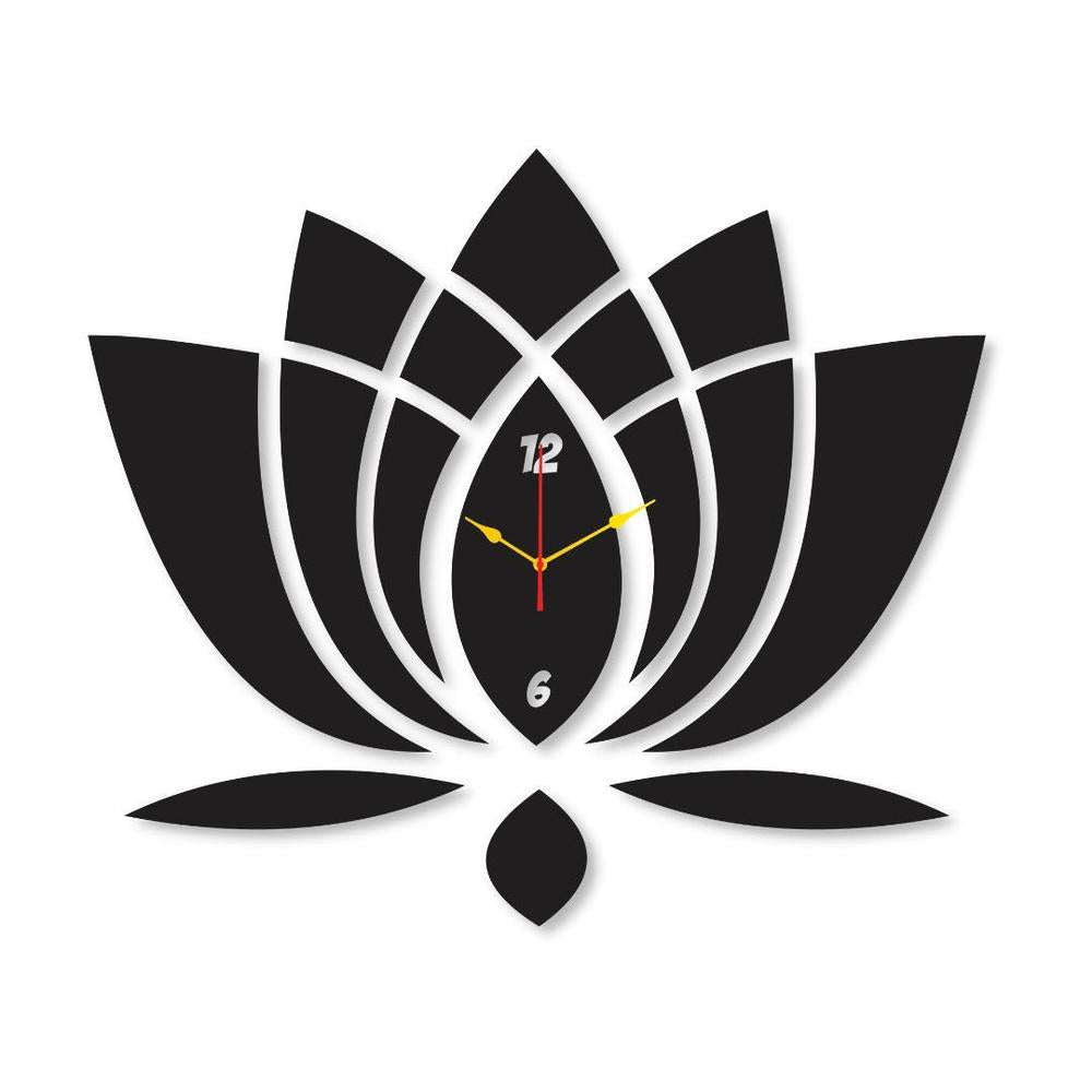 Flower Round Analogue Wall Clock â Blooming Elegance on Your Wall