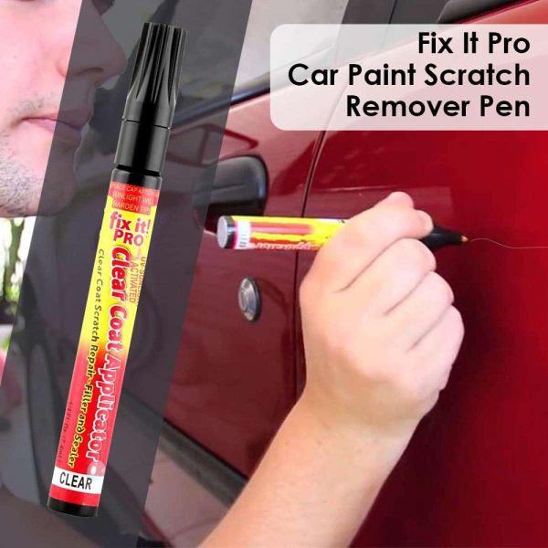 Fix It Pro Car Scratch Repair Remover Pen – Clear Coat Magic for Instant Scratch Removal
