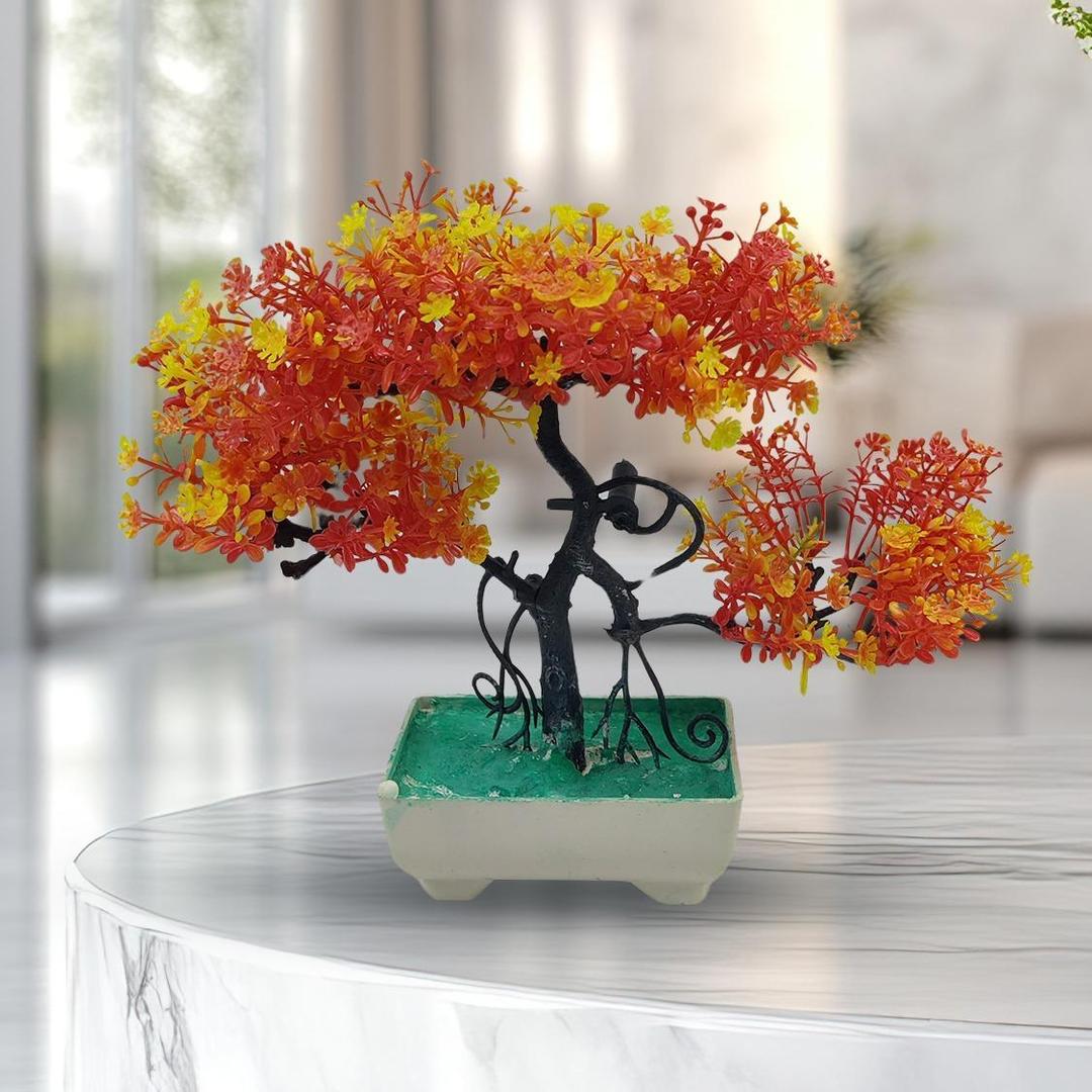 Artificial Bonsai Trees – Pack of 1 Elegant Mini Plants