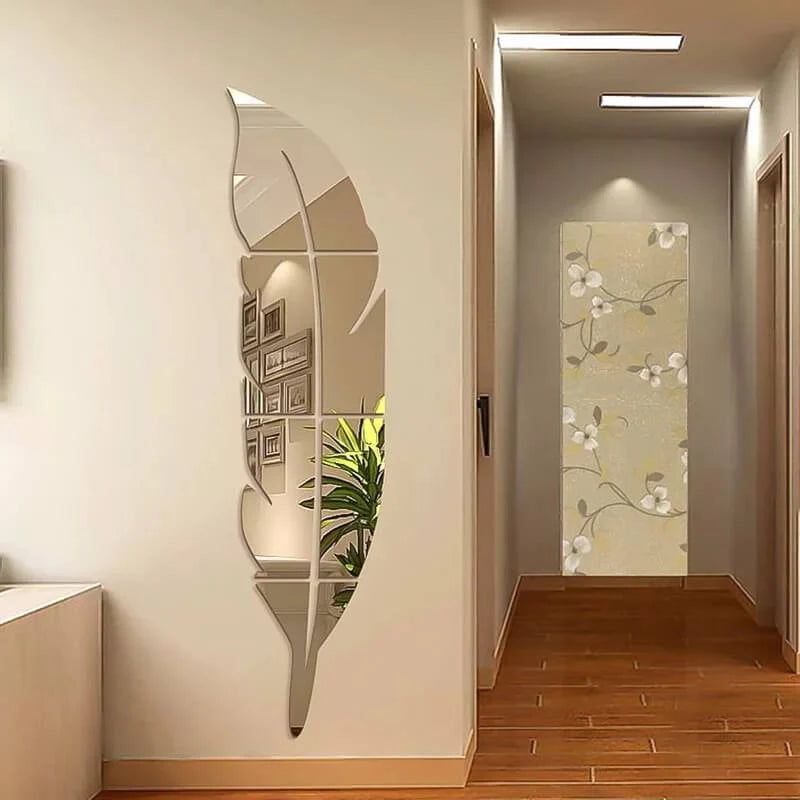 Acrylic Mirror Wall Decor – Modern Reflective Wall Art for Home & Office