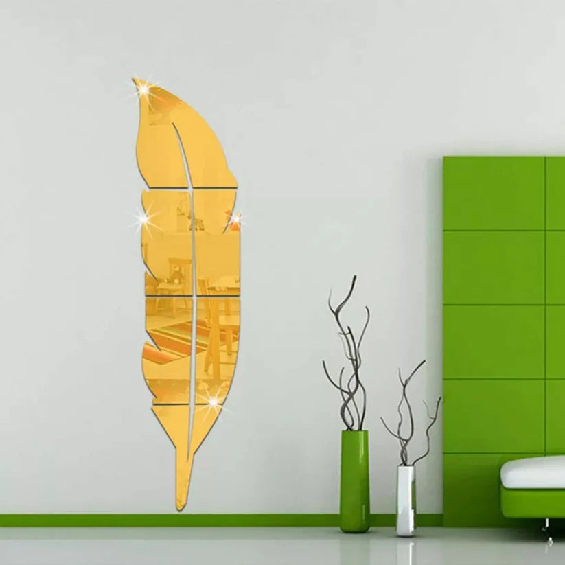 Acrylic Mirror Wall Decor – Modern Reflective Wall Art for Home & Office